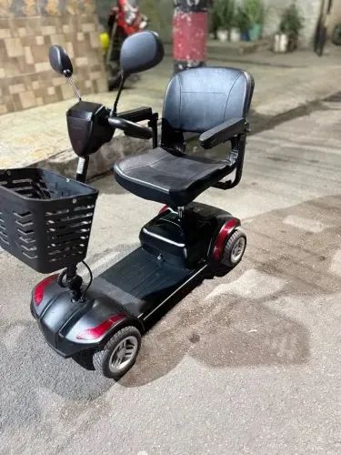 Scooter semi novo, carrinho cadeira elétrica moto deficientes cadeirante mobilidade idoso - Foto 5