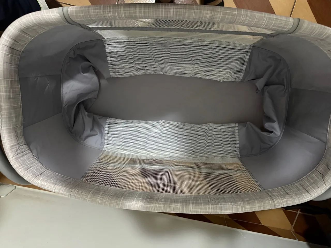 BERÇO BLUETOOTH CINZA RISCADO MASTELA - Foto 3