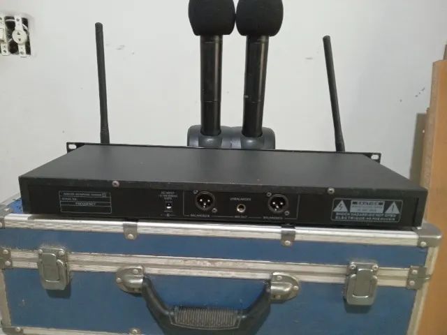 Microfone Sem Fio Mr. Mix modelo MR 7008  - Foto 4