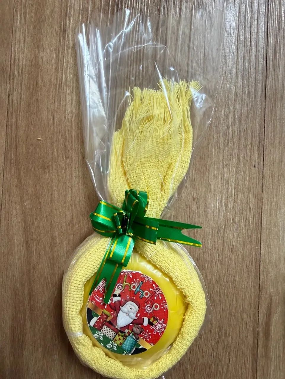 Lembracinha de Natal - Presente - Kit - toalha de mão e sabonete - Foto 3