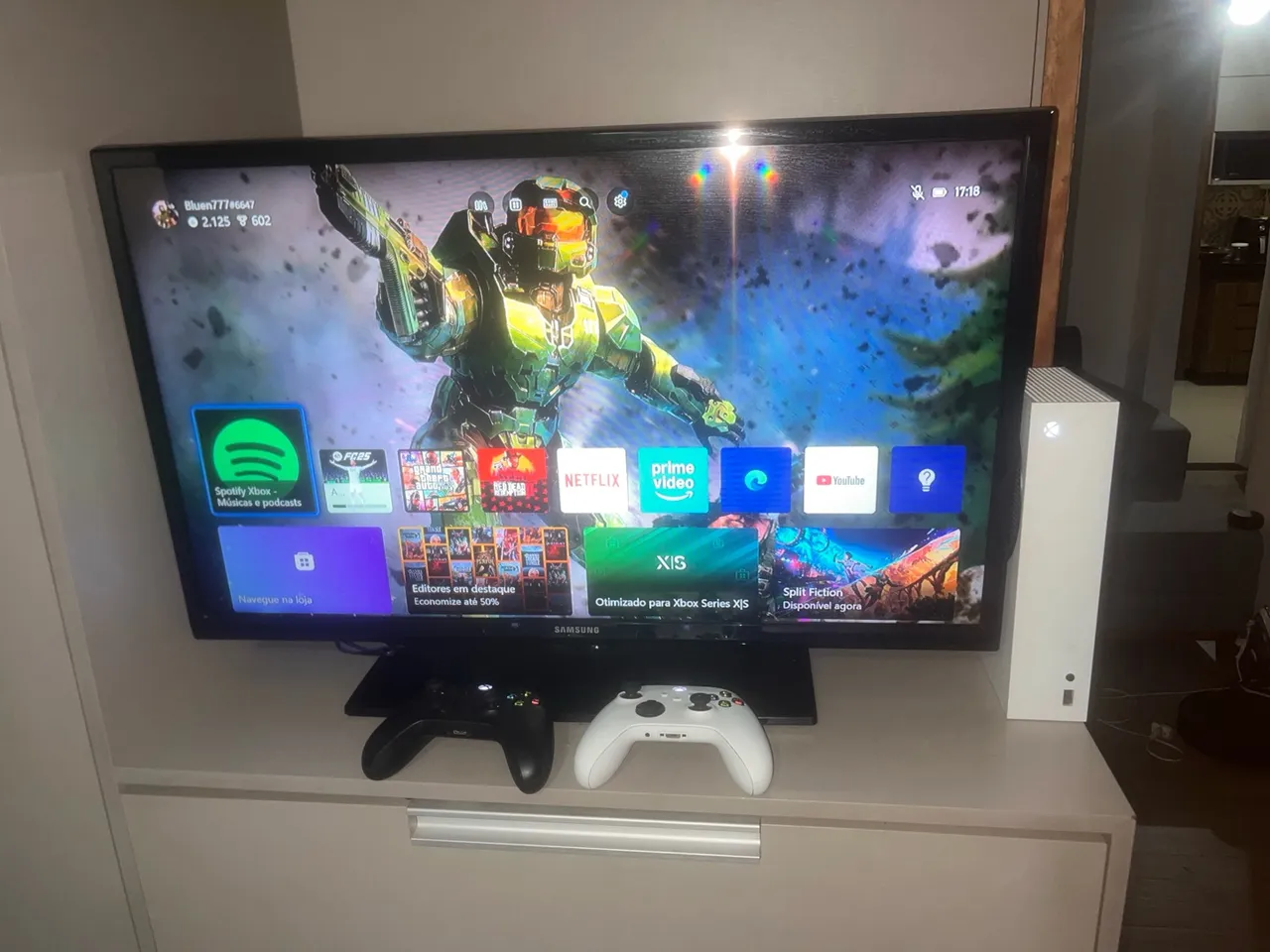 Xbox Series S - Perfeito para seus games!
