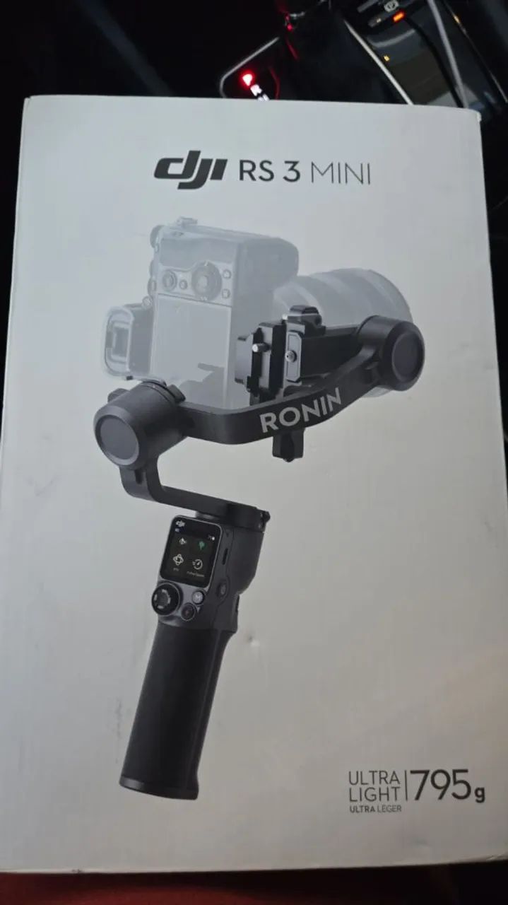 DJI RS 3 Mini - Estabilizador de Câmera