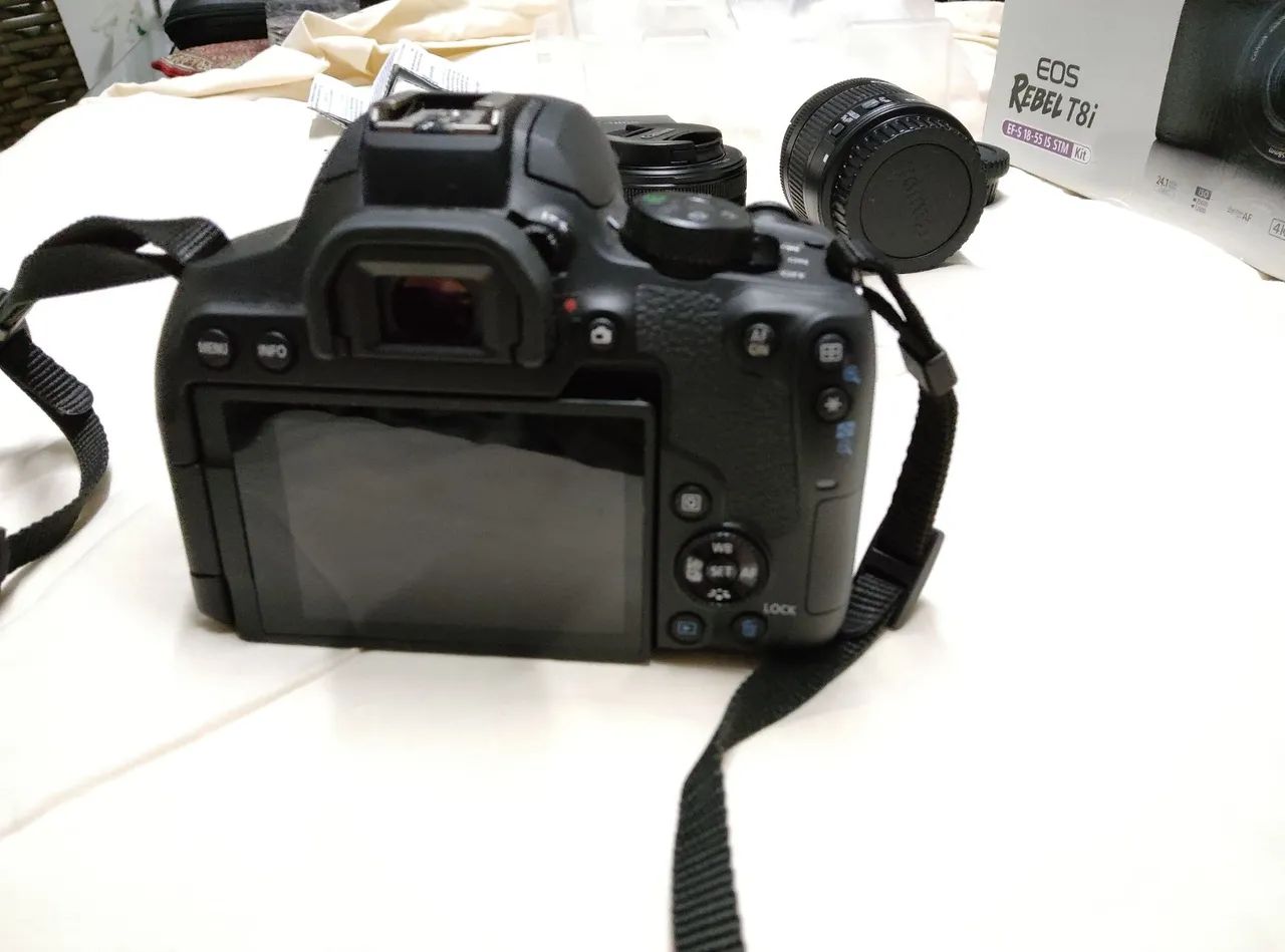 Canon EOS T8i pouco usada - Foto 4
