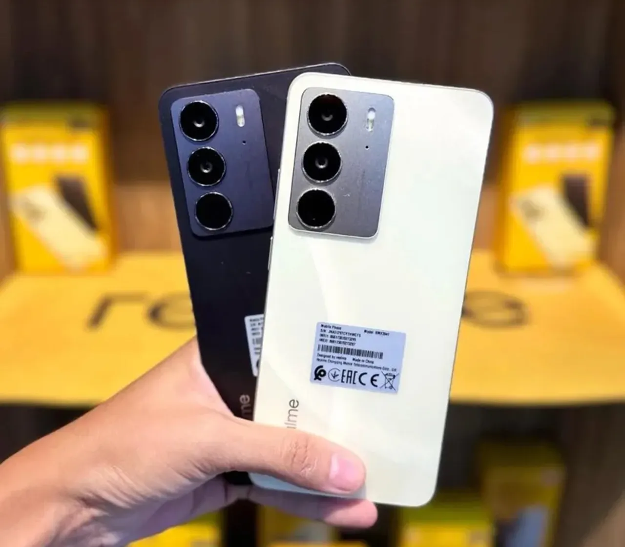 Realme c75 NFC 256GB / 08GB RAM Novo Capa Película Fone + Entrega Grátis 