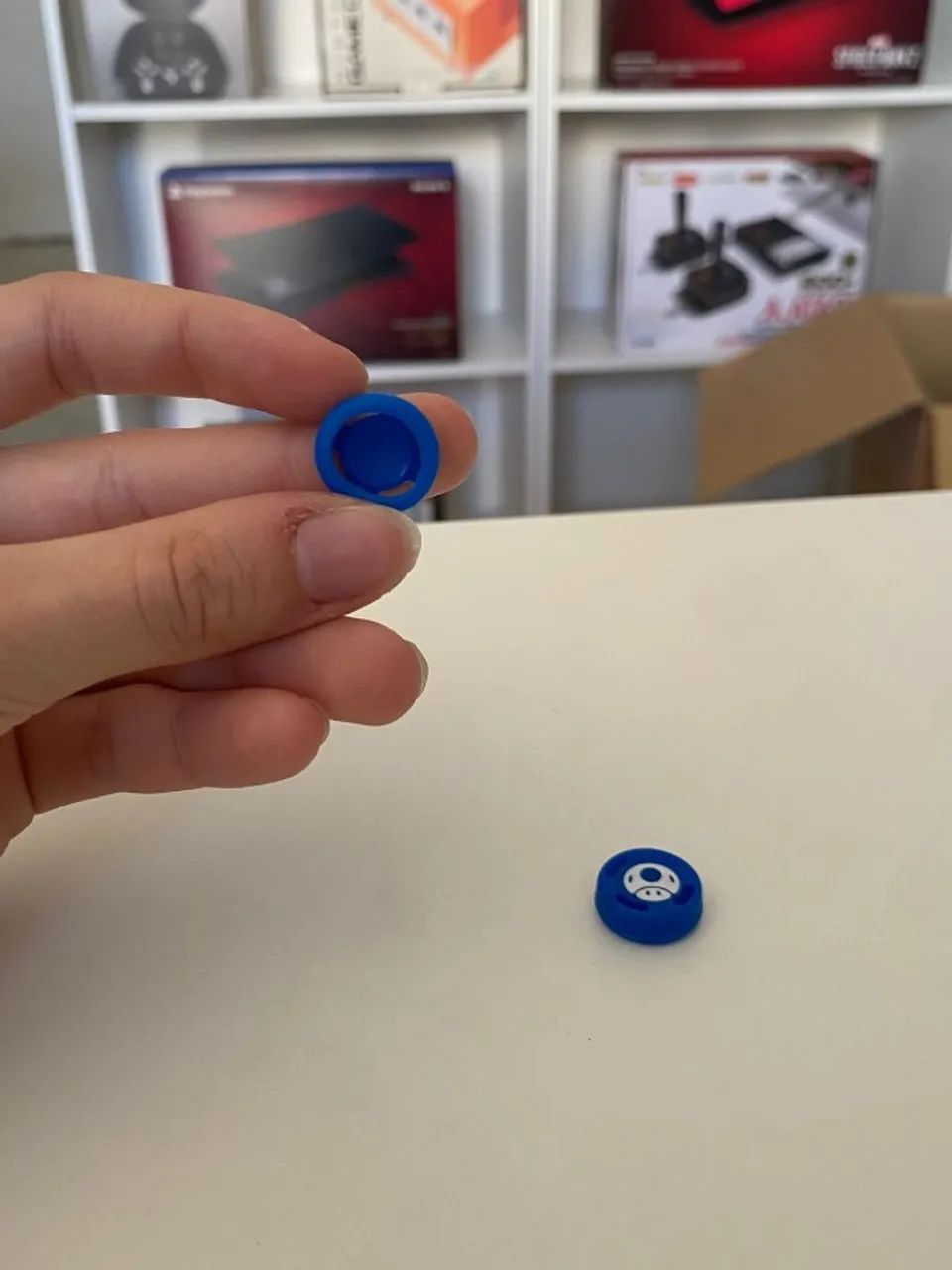 Vendo Par de Grips Azul Semi novo  - Foto 2