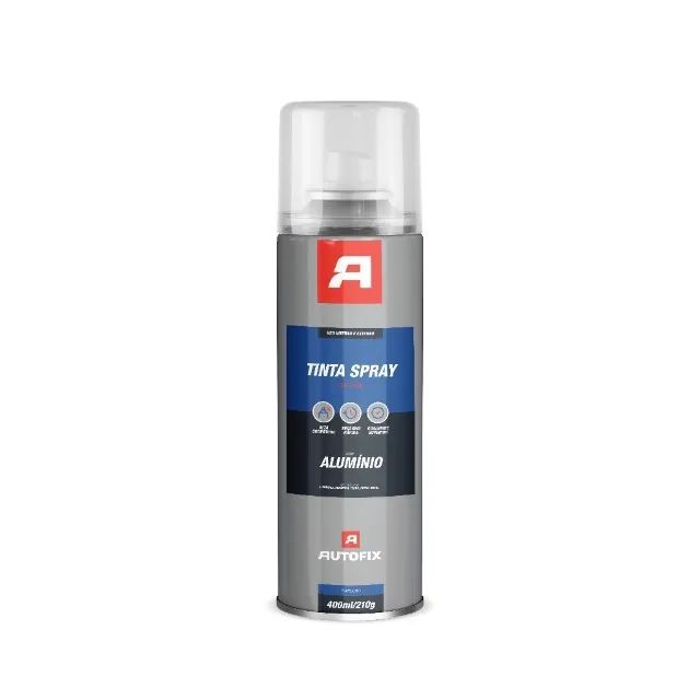 Tinta Spray Alumínio Uso Geral 400ML - Autofix 