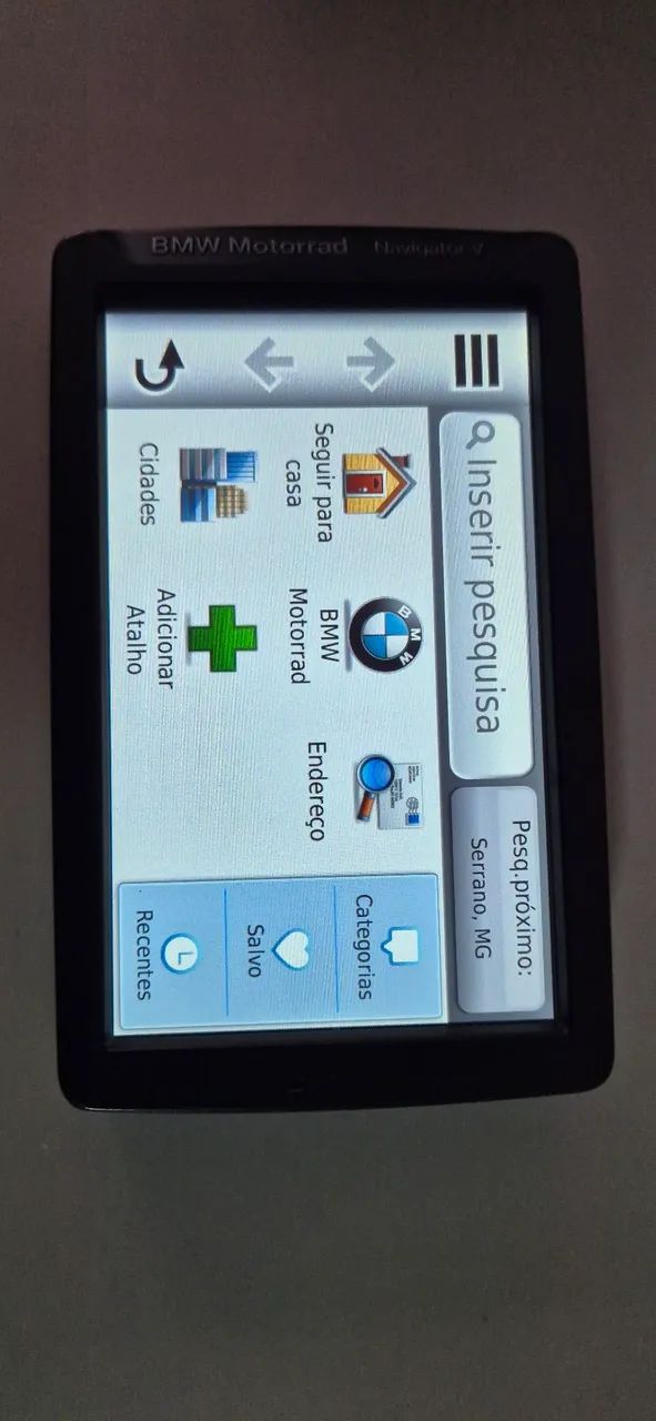 GPS NAVIGATOR 5 (V) ORIGINAL BMW - Peças para motos - Serrano
