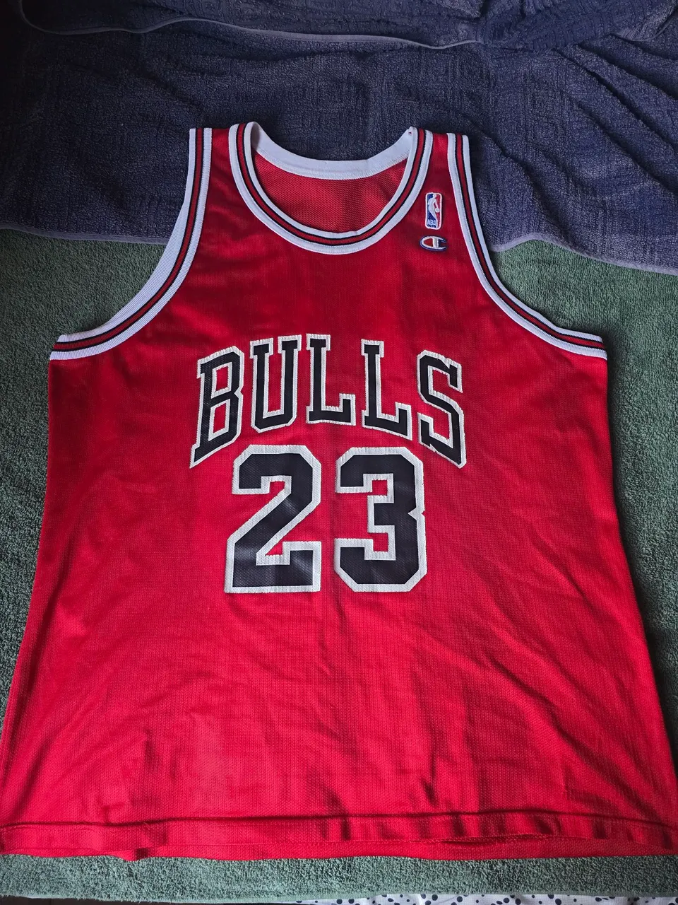 Jersey Chicago Bulls Jordan NBA Champion Rara