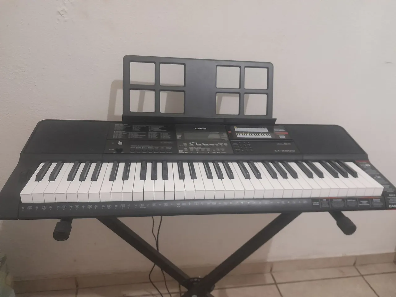 Teclado Musical Casio CTX-800 Na Caixa Kit Com Pedal de Sustain (Aceito Negociação)