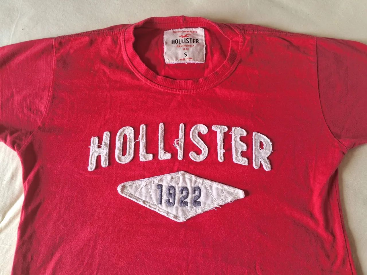 Camisa vermelha HOLLISTER 
