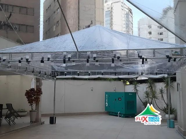 Locação de tenda transparente (cristal) - Foto 3