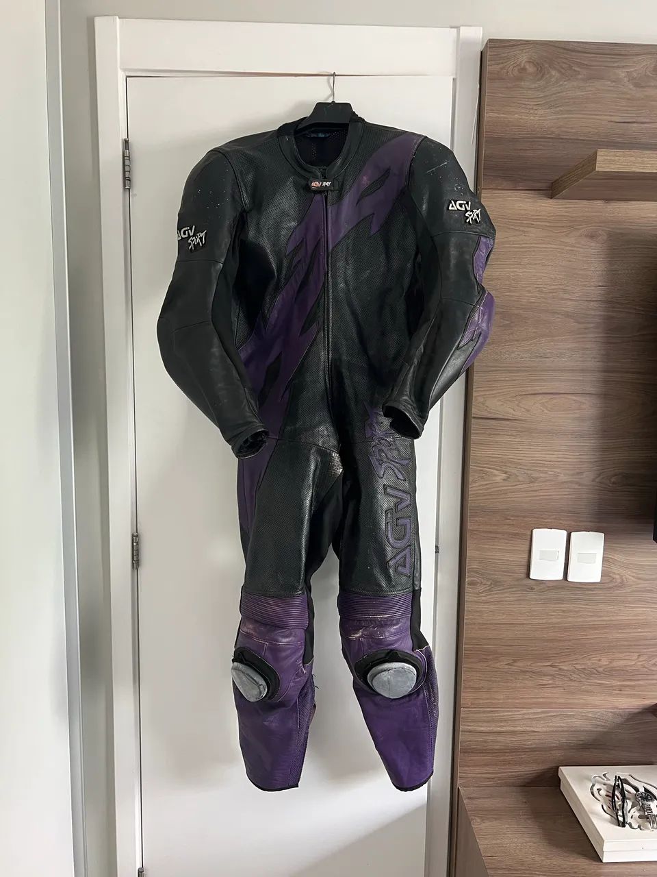 Imported Italian AGV Super Motorcycle Racing Suit