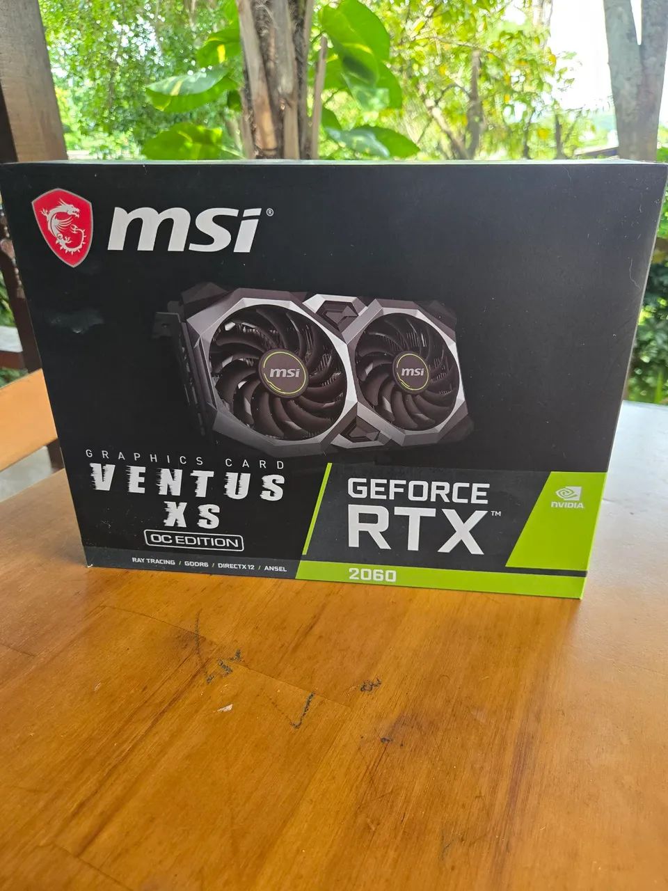 Placa de vídeo RTX 2060 Msi