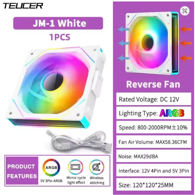 Teucer Jm-1 Reversa Branca UNIDADE - Foto 3