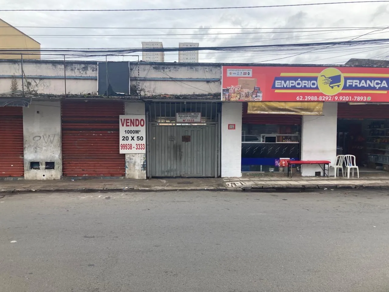 Vendo imóvel de 1.000 metros em Campinas