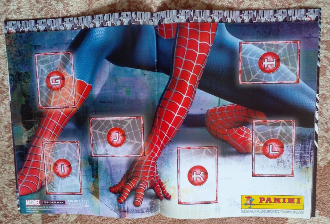 Albim e figurinhas Homem-Aranha 3 O Filme  - Foto 5