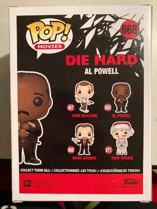 Funko Pop Die Hard Al Powell 668 - Foto 4