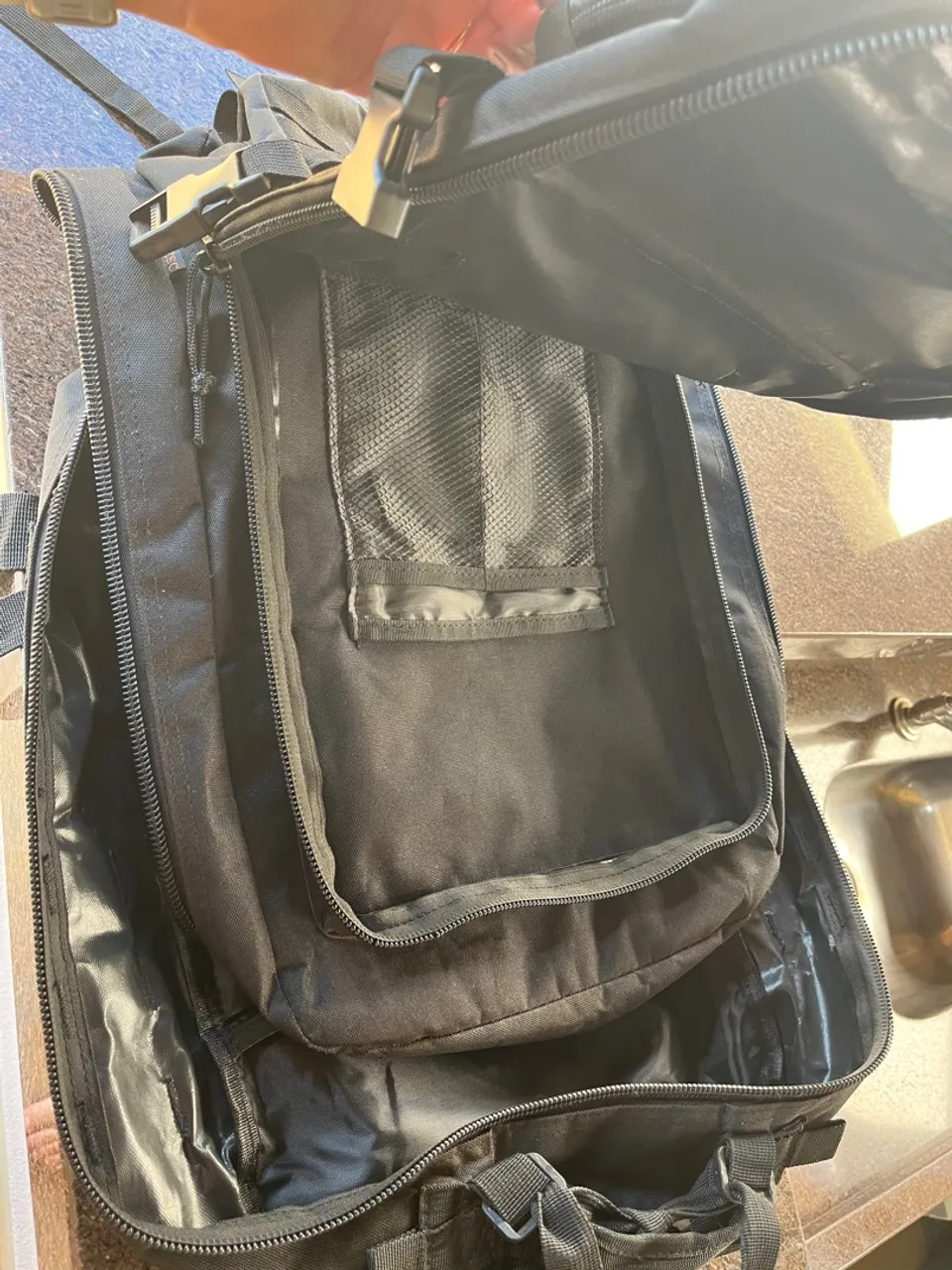 Mochila cargueira impermeável