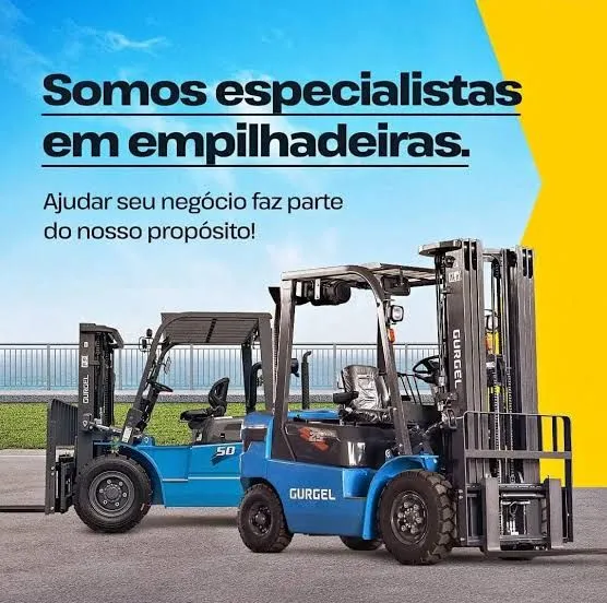 Empilhadeiras Gurgel Somos Líder no Mercado