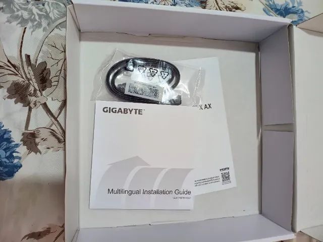 Placa mãe Pc/Desktop Gigabyte B760M Aorus Elite X AX branca - Foto 5
