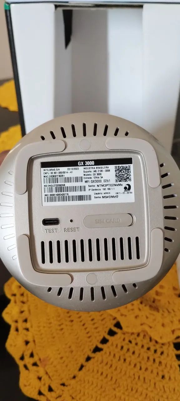Roteador 5G Intelbras Qi5 GX 3000 - Desbloqueado  - Foto 3