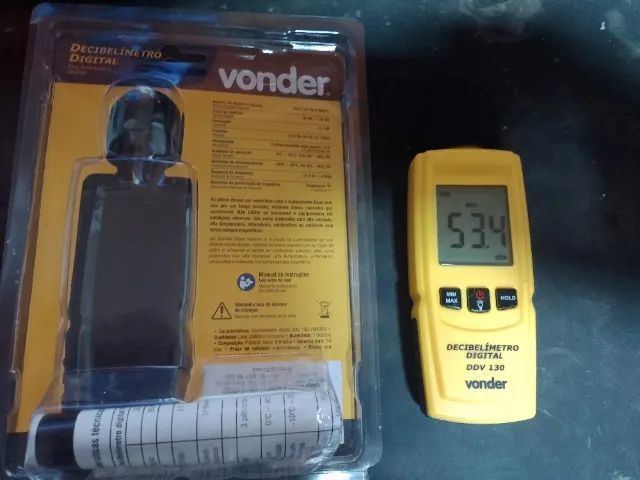 Decibelimetro Digital Vonder DDV130 - Foto 3