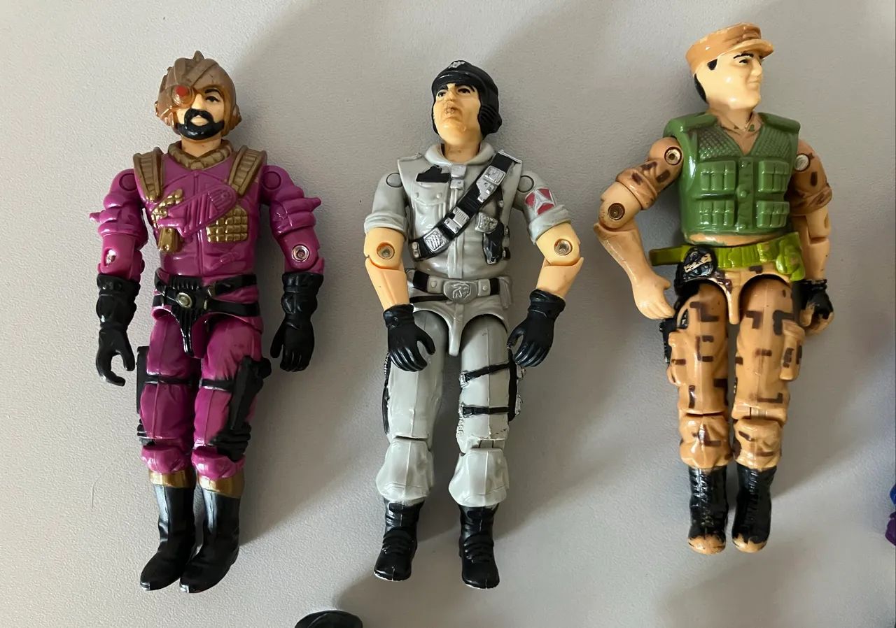 Bonecos Comandos em Ação GI Joe anos 80/90 - Foto 3