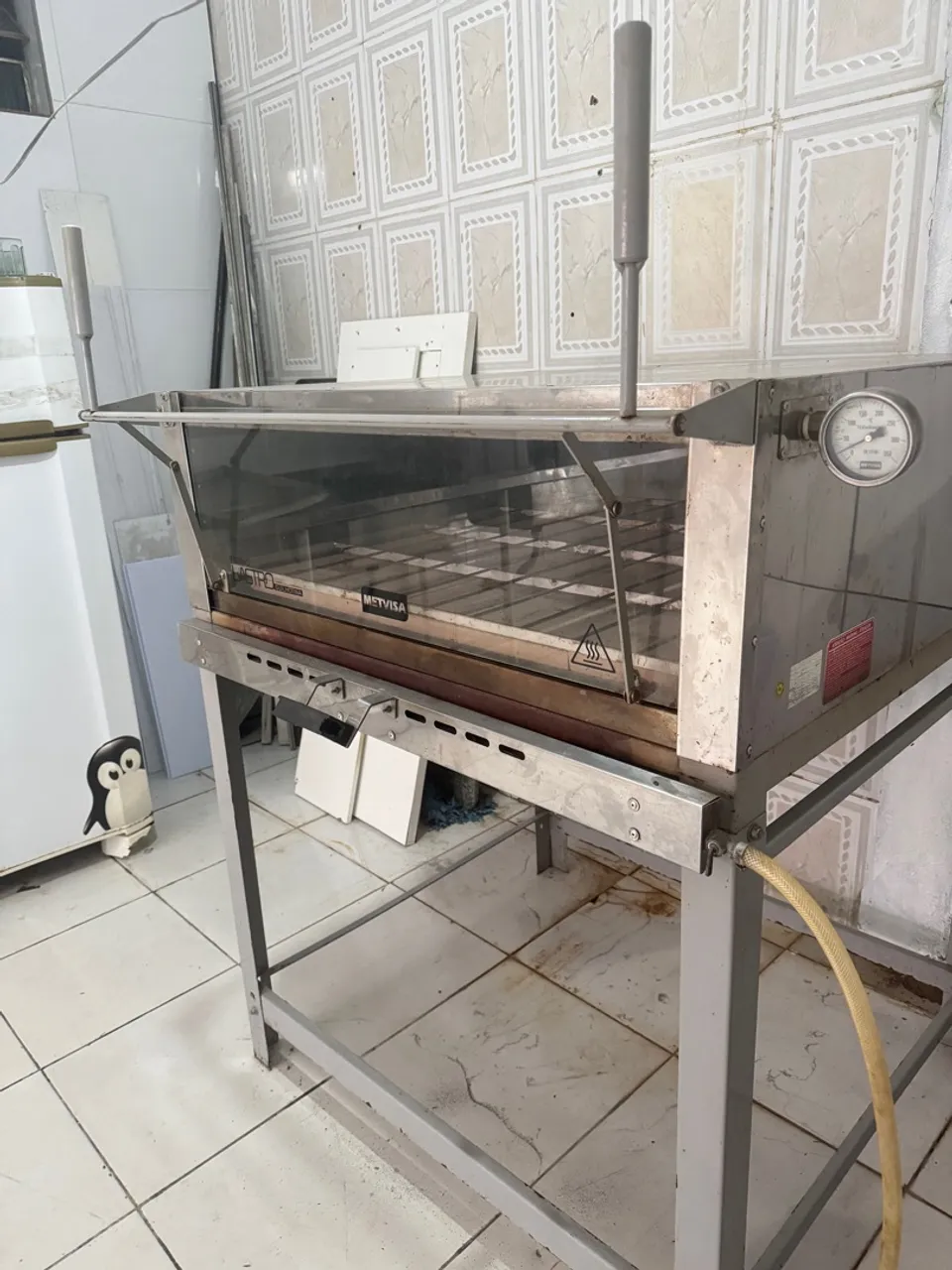 Forno Industrial a Gás com Visor