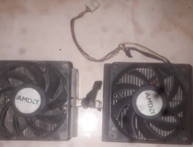 coller para amd socket 939 754 am2 am3 usado  conector pwm 4 pinos  - Foto 2