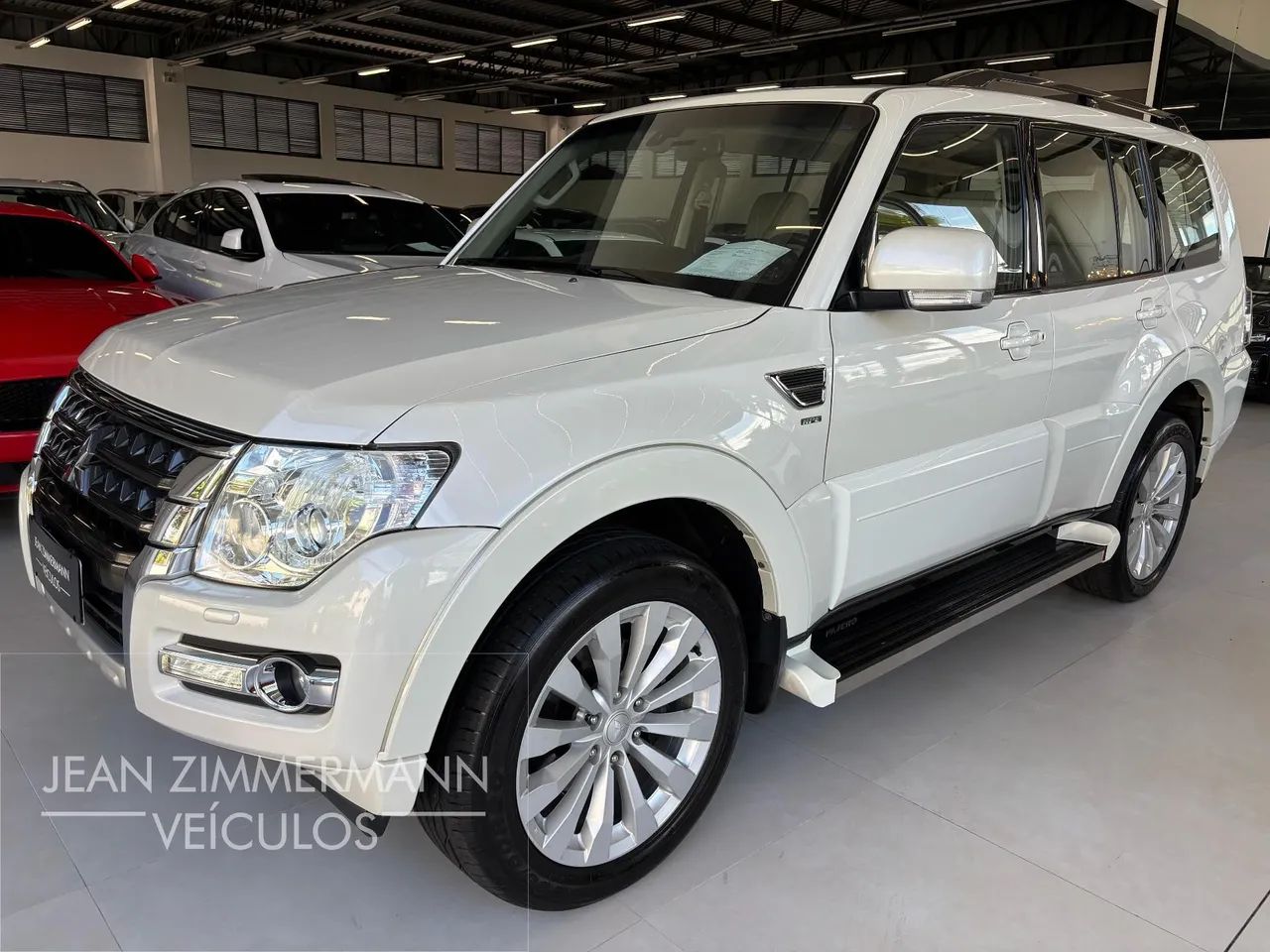 PAJERO HPE FULL 3.2 4X4 T.I.DIES. 5P AUT  BRANCA 2017/2018 - Foto 6
