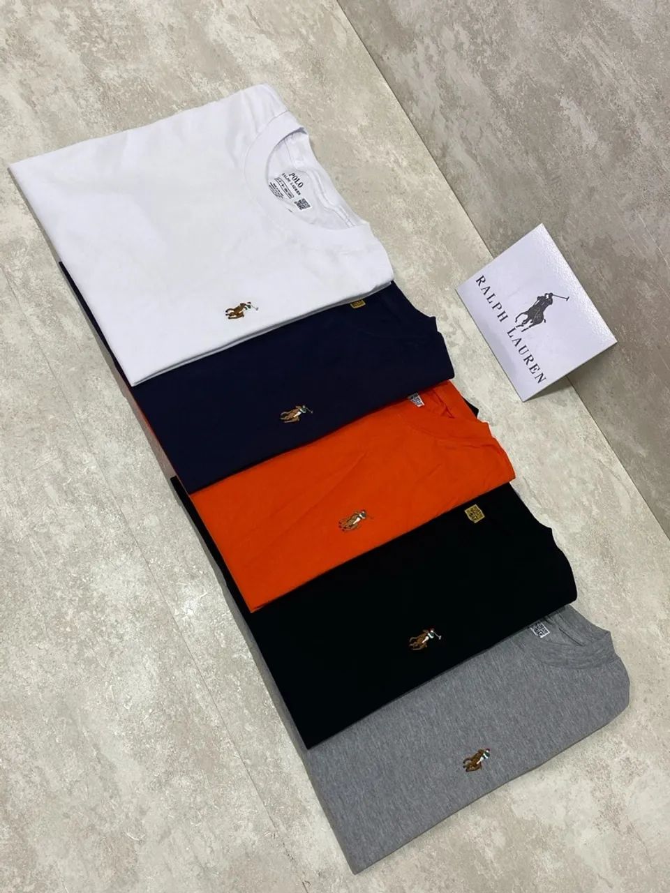 Camiseta Ralph Lauren Importada Colorful Logo