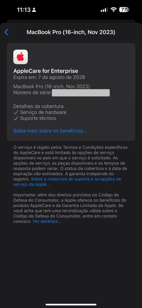 MacBook Pro M3 Pro 36GB/1TB 16 Polegadas Space Black - Foto 2
