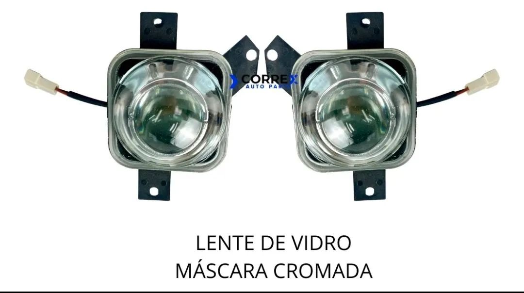 Par Farol Milha Vidro Gol Parati Saveiro G3 1999 ate 2005