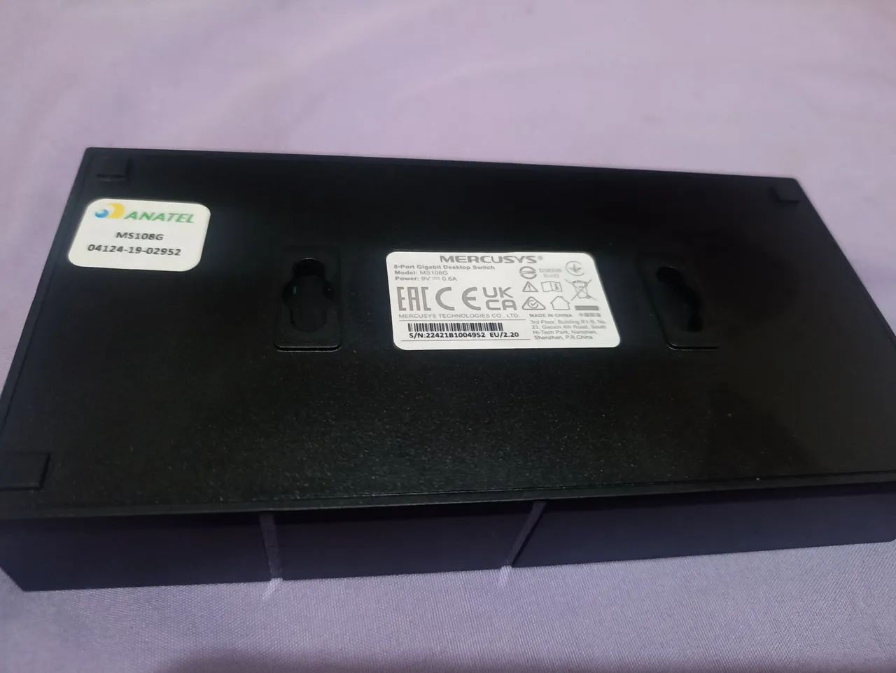 Switch de Rede Mercusys 8 Portas 10/100/1000 Mbps  - Foto 4