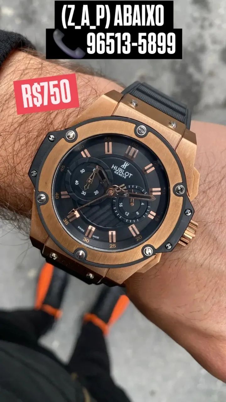 Relógio HUBLOT BIG BANG KING FUNCIONAL  - ENTREGAMOS 