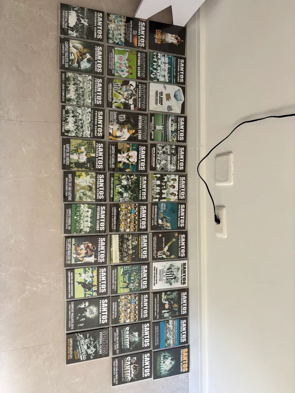 Dvd?s Históricos SANTOS FUTEBOL CLIBE - colecionadores 