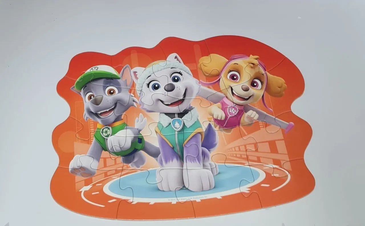 4 em 1: Quebra Cabeça Patrulha Canina - 4 Quebra Cabeças Grandes - Foto 5