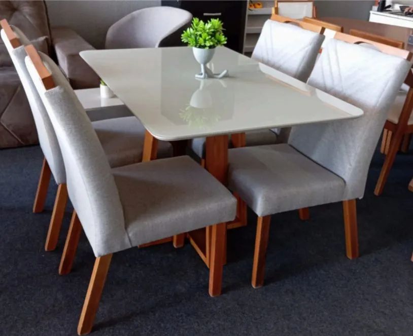 Mesa de jantar Talia com 4 cadeiras 