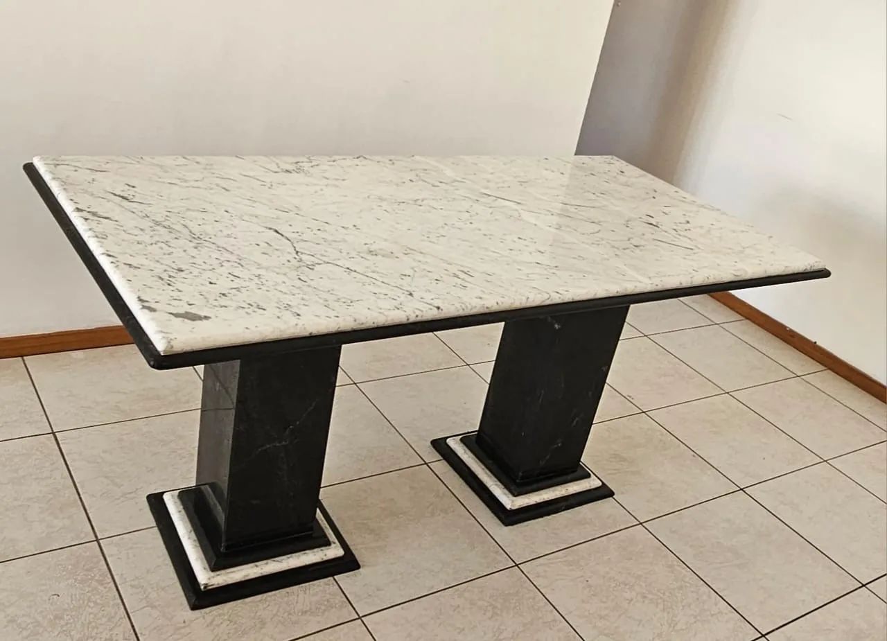 Mesa de mármore Carrara 64962149520769124