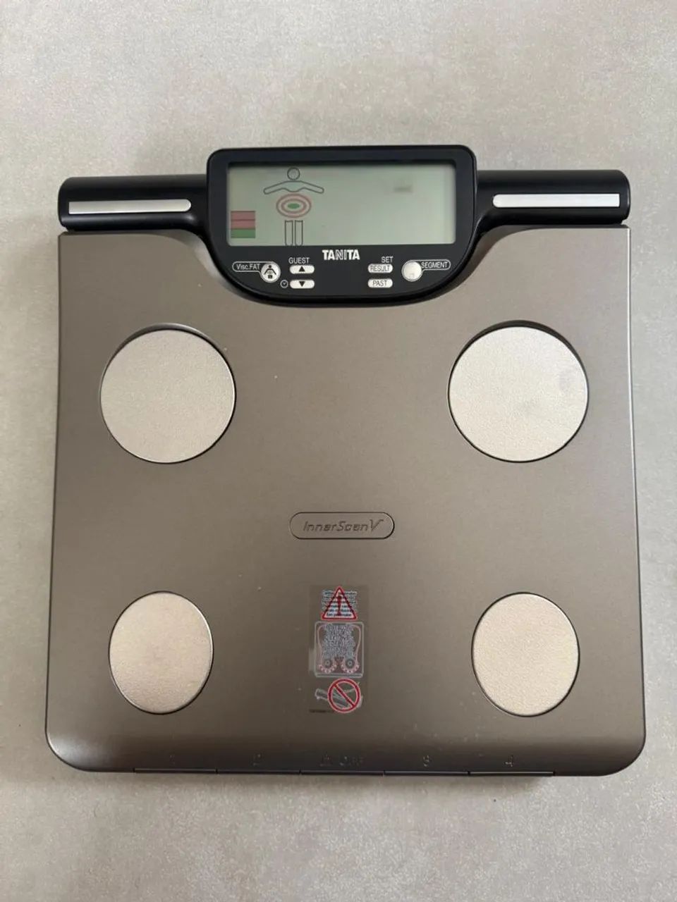 Balança Tanita InnerScan V BC-601-CG - Foto 2