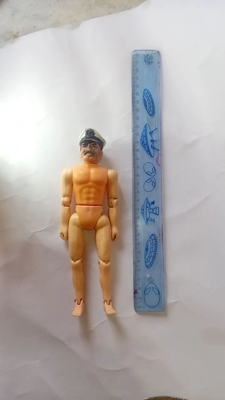 boneco antigo gi joe brinquedo articulado colecionável RARIDADE