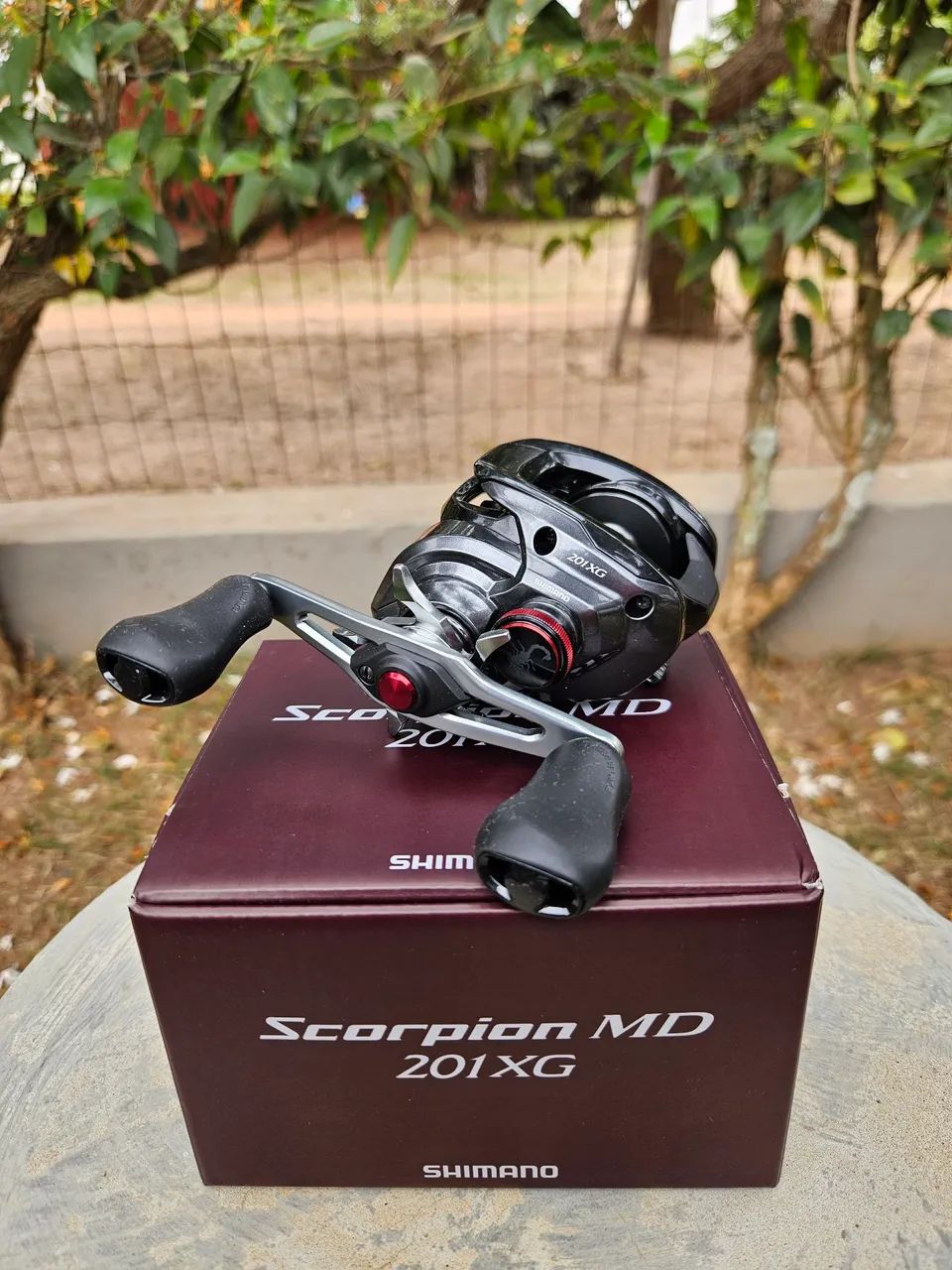 Carretilha Shimano Scorpion MD 201XG - Esportes Aquáticos