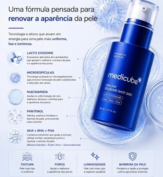ONE DAY EXOSOME SHOT 2000 MEDICUBE - PRODUTO ORIGINAL - Foto 4