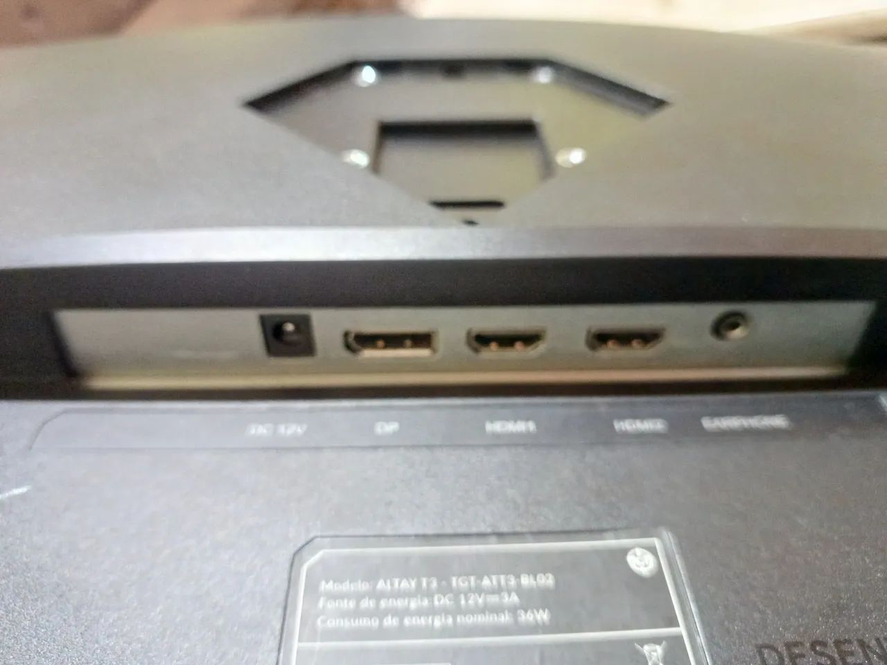 Monitor Gamer Target 24 polegadas leia a descrição  - Foto 3