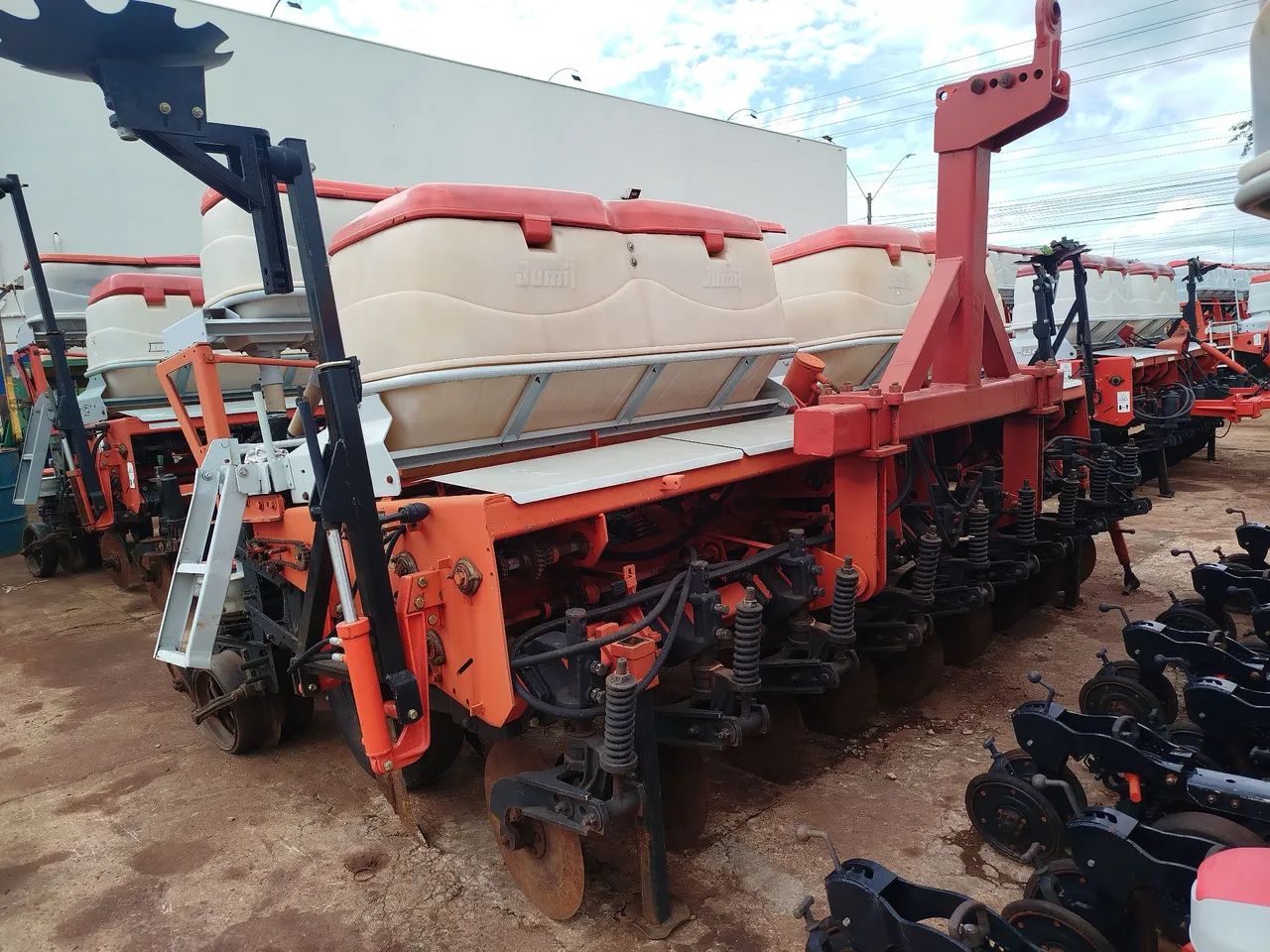 Plantadeira Jumil, 3080, 9 linhas de 50cm, pipoqueira, Monitor de semente. - Foto 6