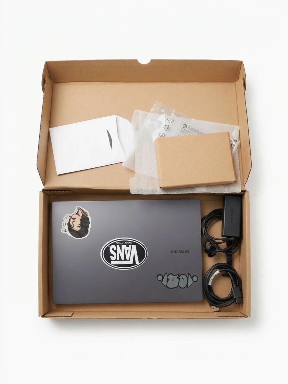 Notebook Samsung Book NP550XDA-KP3BR cin-za/chumbo 256GB SSD - Intel Celeron - bom - Foto 2