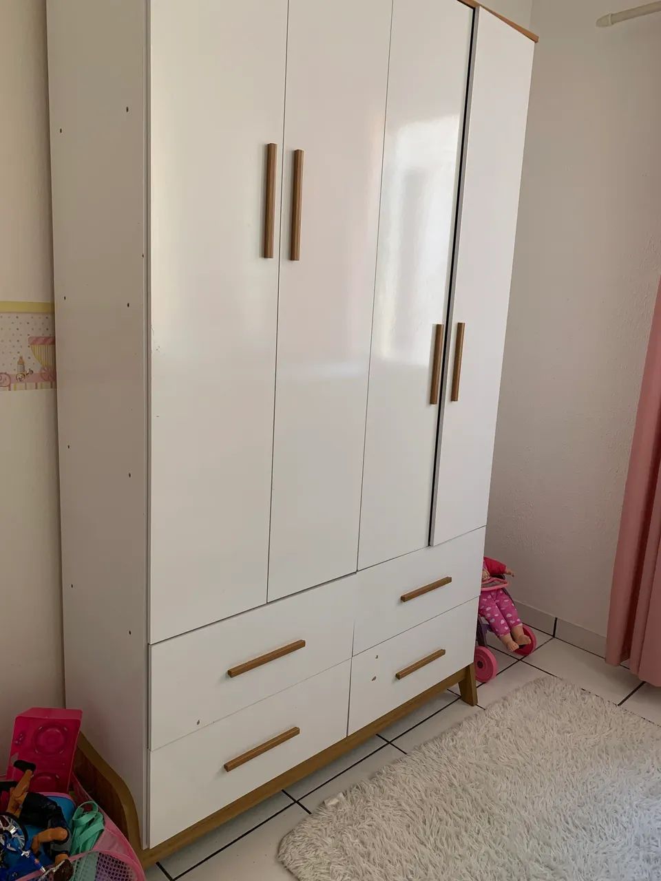 Guarda roupa e cômoda infantil  - Foto 2