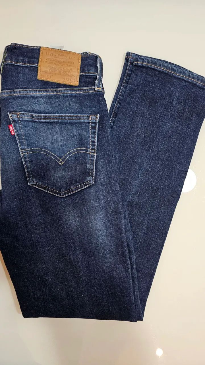 Calça Levi's 511 Slim Original - Tam. 32/32  - Foto 4