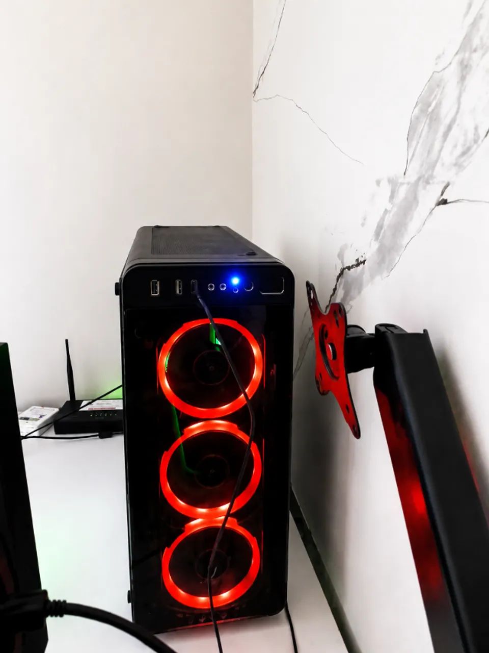 PC Gamer Completo + 2 Monitores 144Hz Oportunidade - Foto 4