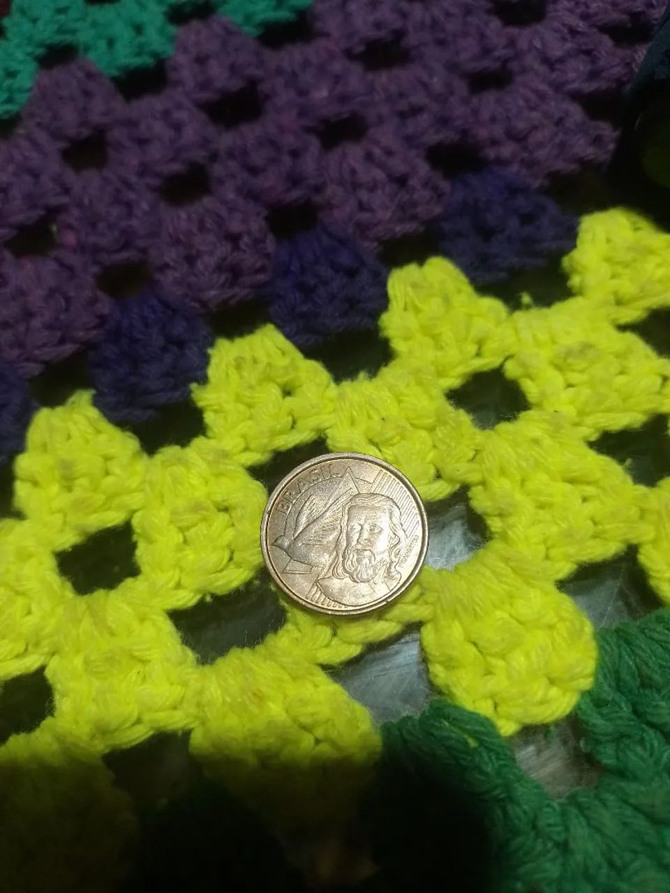 Moeda 5 centavos de Tiradentes 